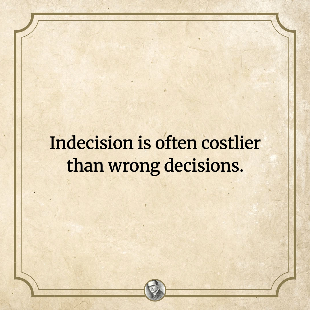 is it bad to be indecisive