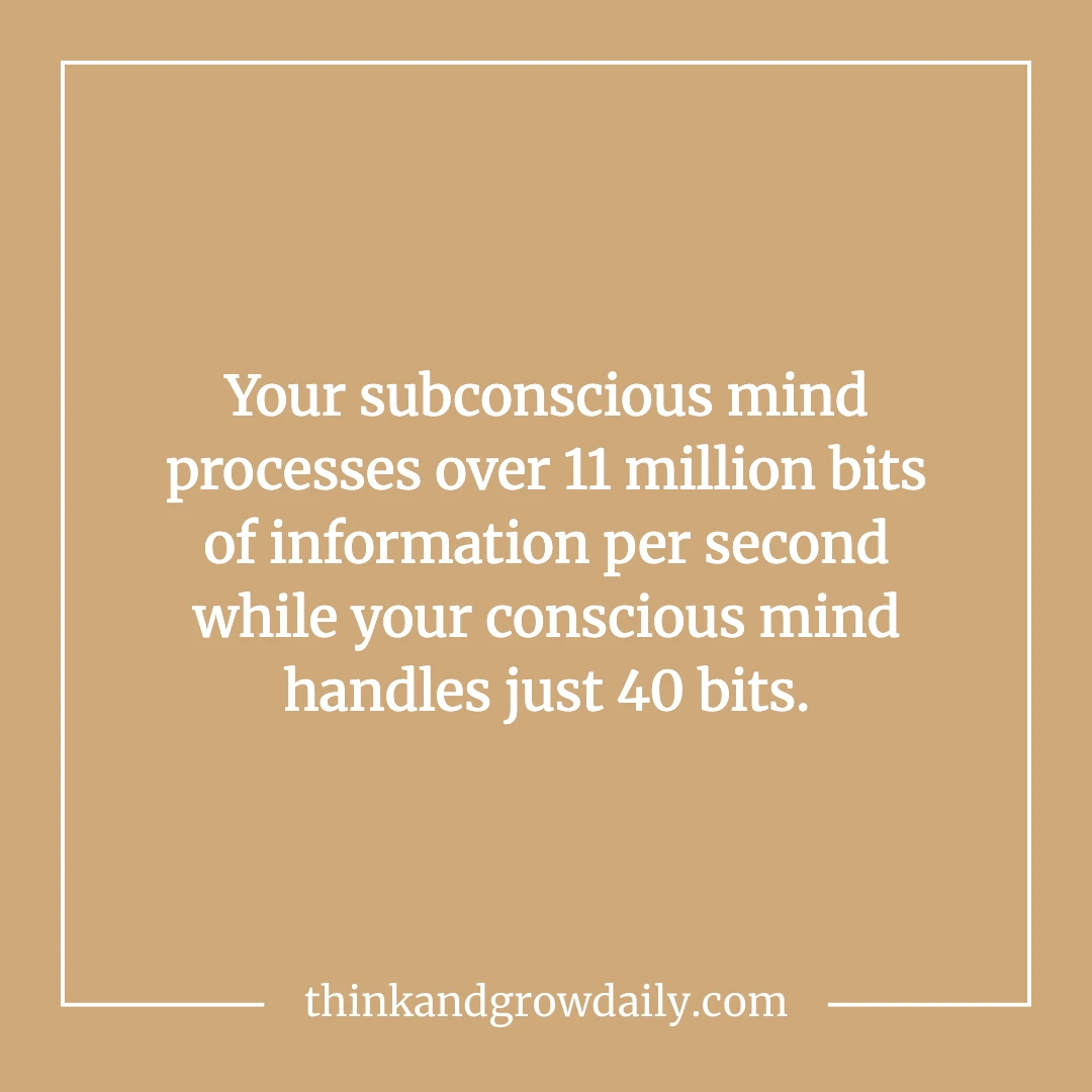 the power of your subconscious mind