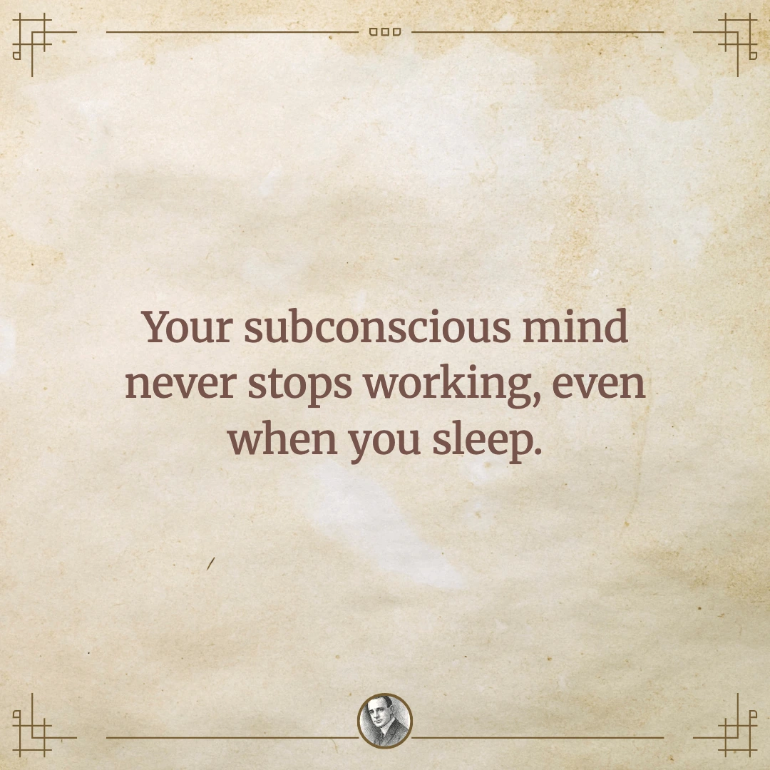 what is the subconscious mind