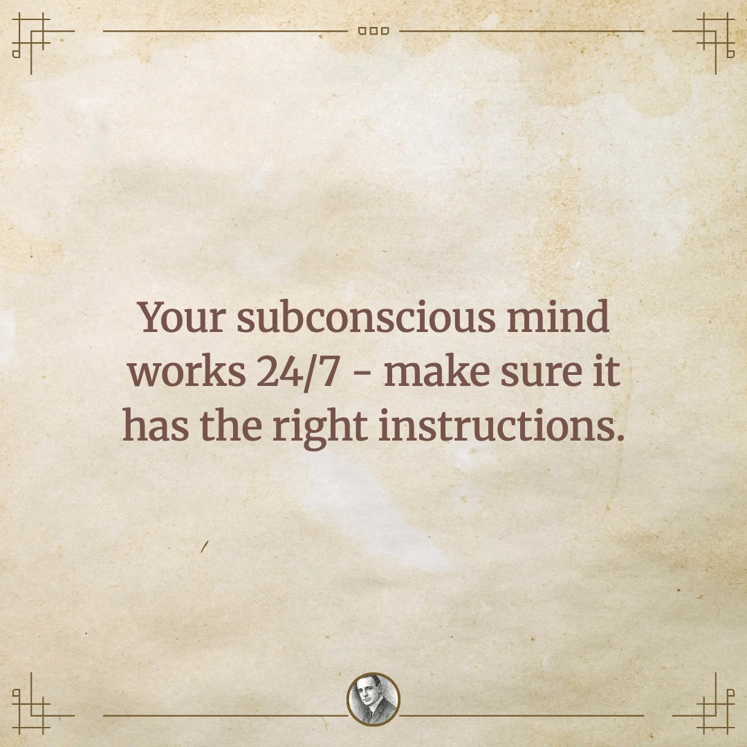 affirmations for the subconscious mind