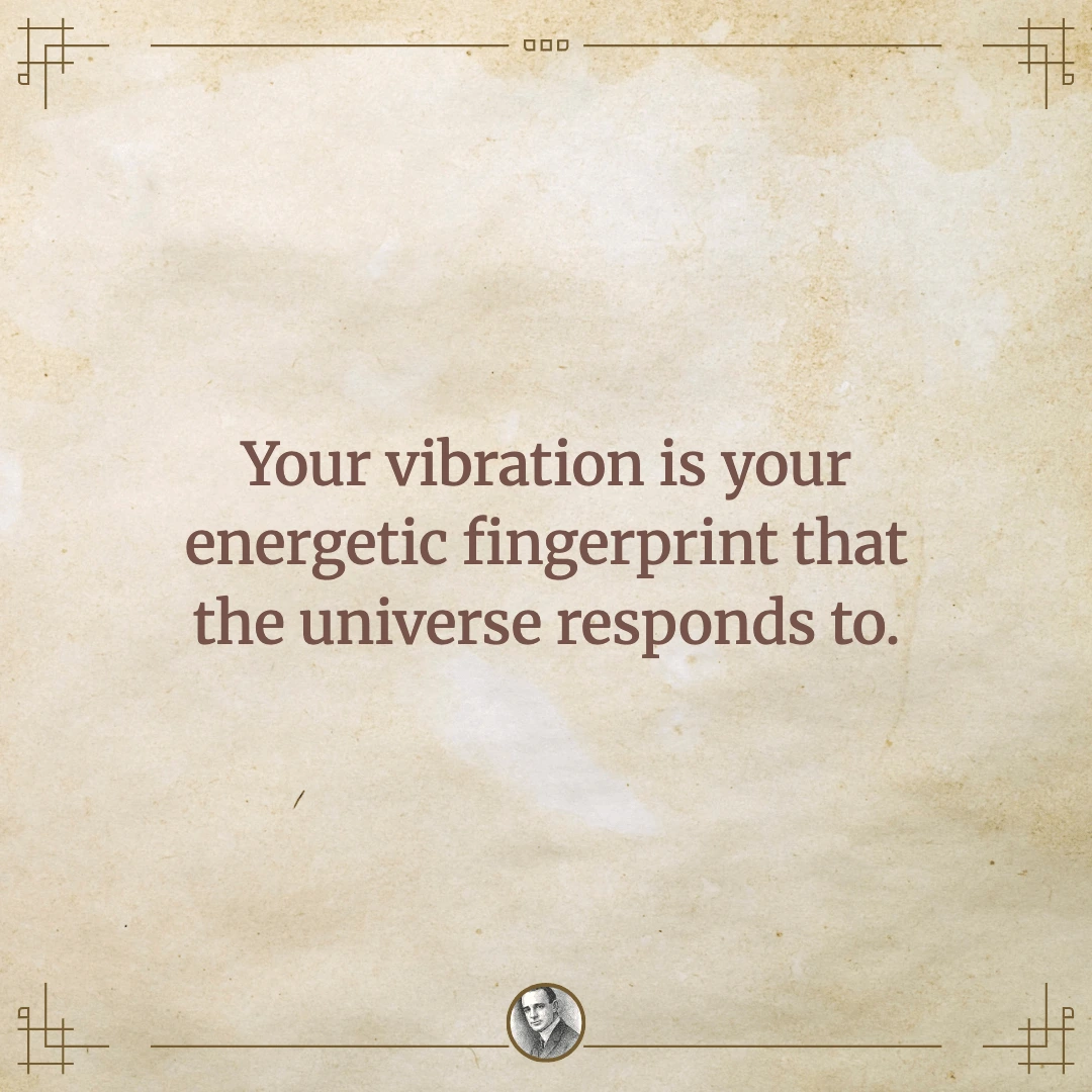 vibrational alignment manifestation