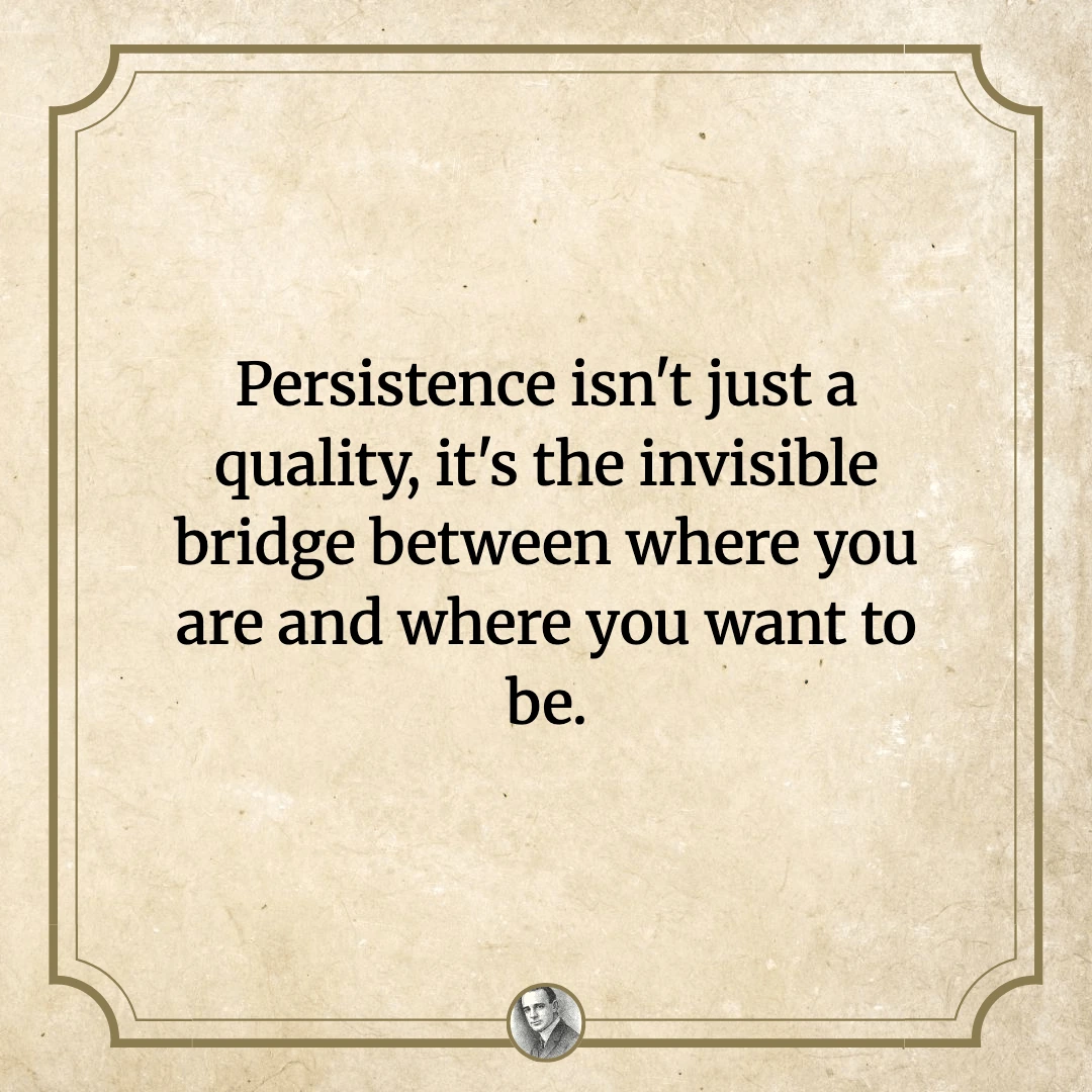 persistence affirmations