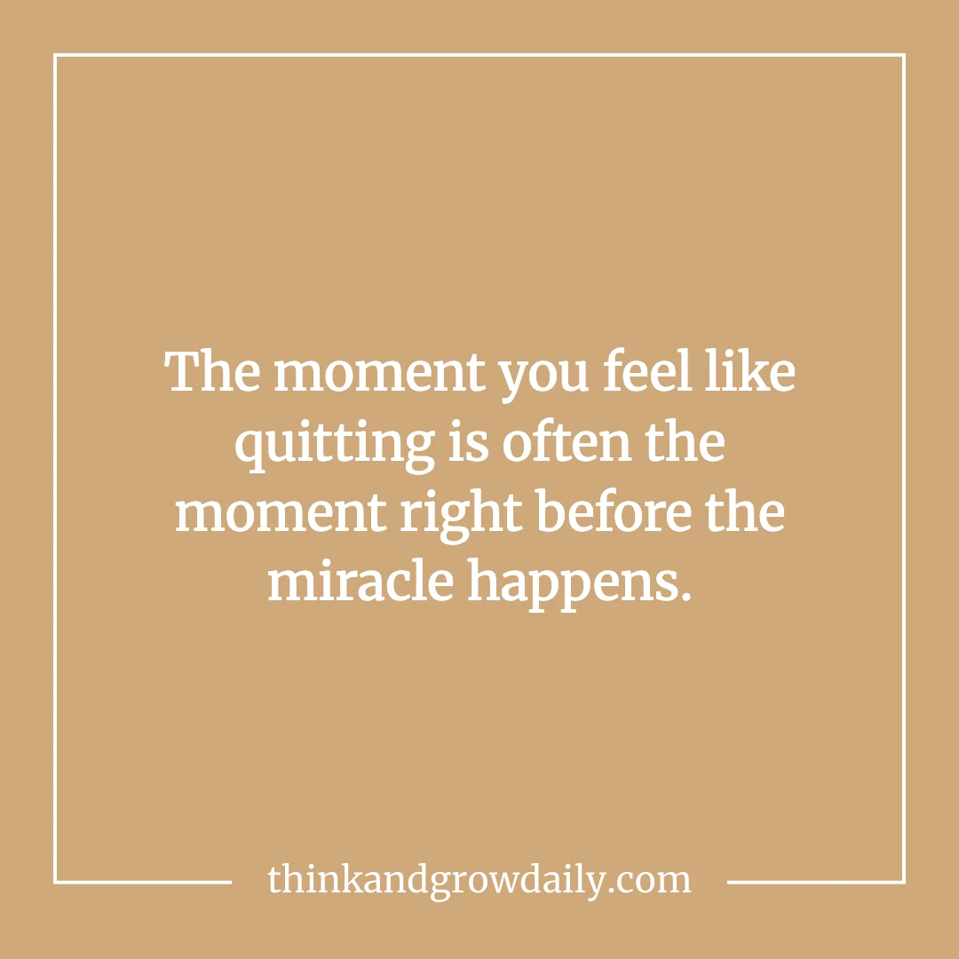 breakthrough mindset