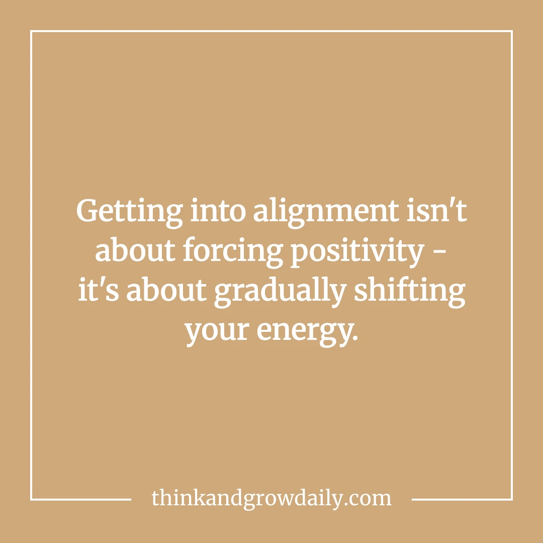 energy alignment
