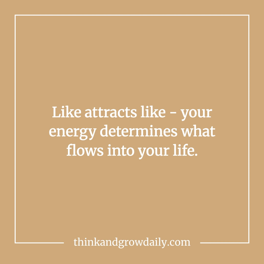 law of attraction