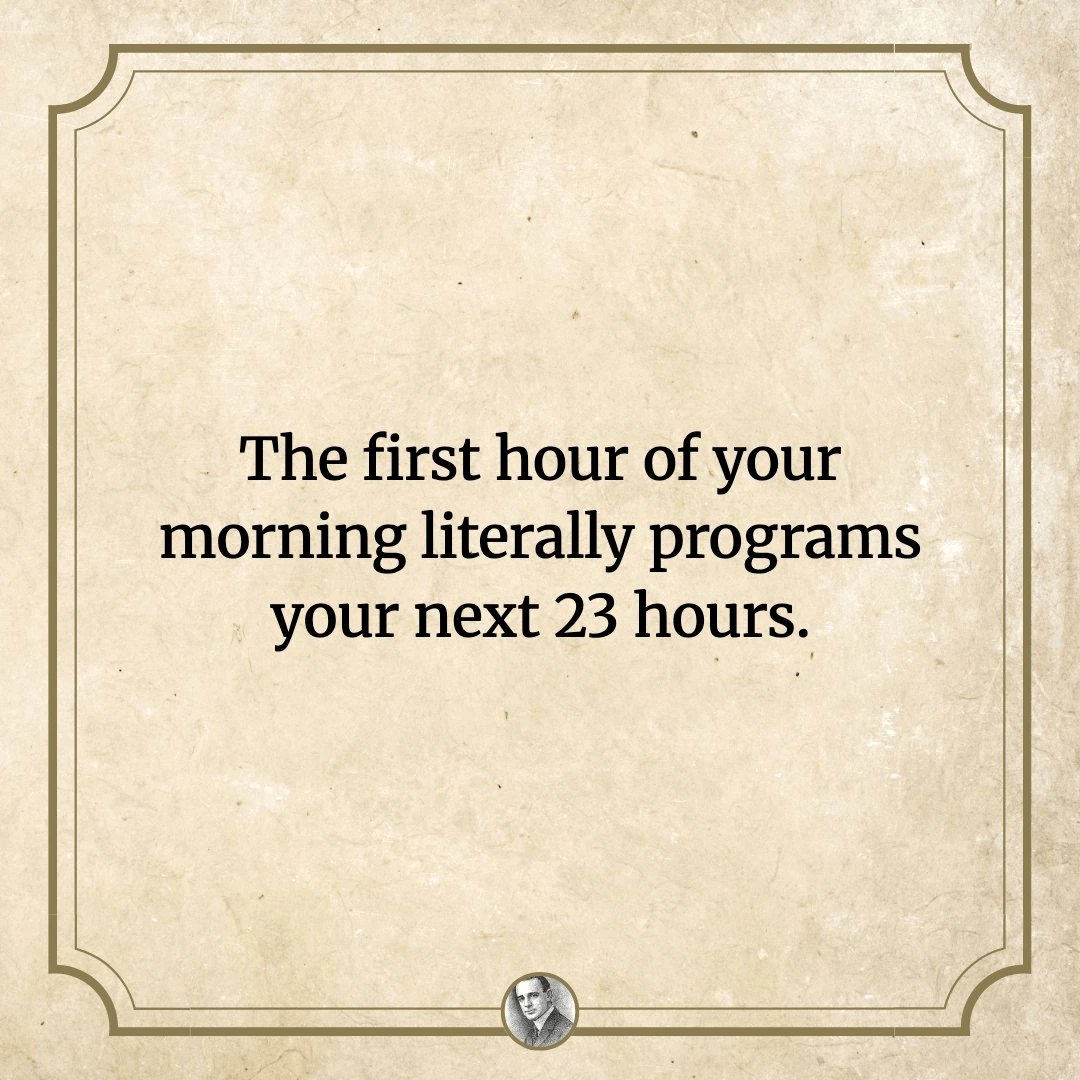 morning routine